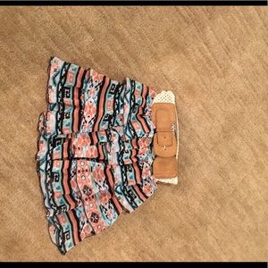 Adorable multi colored skirt!